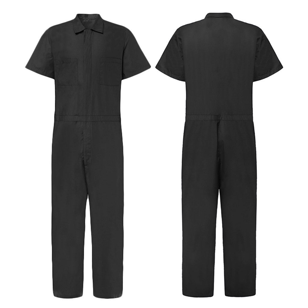 Einfarbiger Jumpsuit für Männer