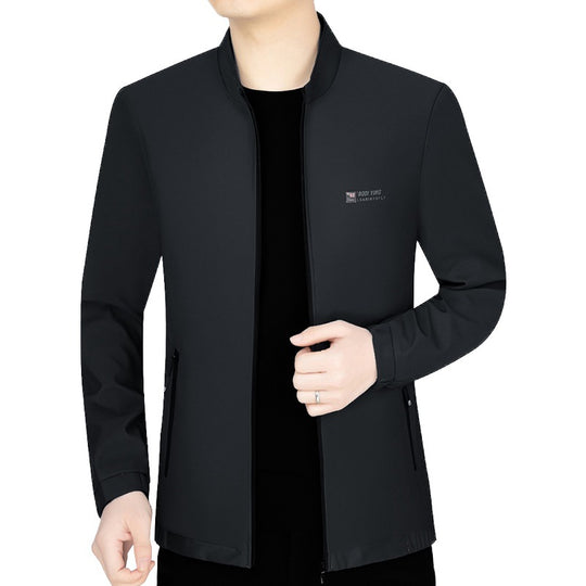 Herren Winddichte Softshell-Übergangsjacke mit wärmendem Teddyfutter Shop Nory
