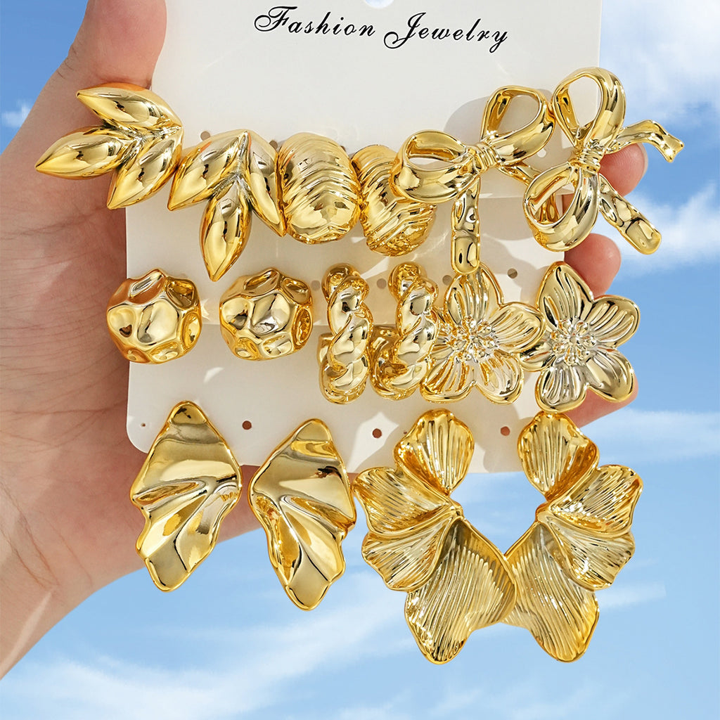 Damen Schmuck Set aus kunstvollen und eleganten Ohrringen Shop Nory