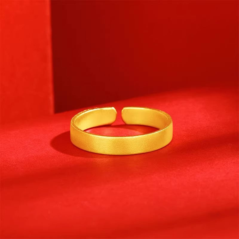 Damen minimalistischer Bandring aus hochwertigem Edelstahl Shop Nory