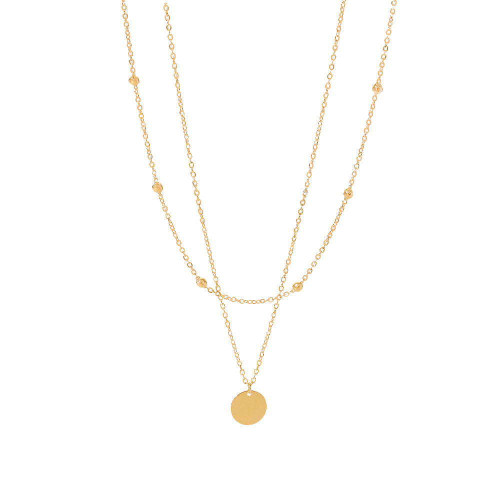 Damen Halskette mit mehrlagigem Design und funkelnden Zirkonia Shop Nory