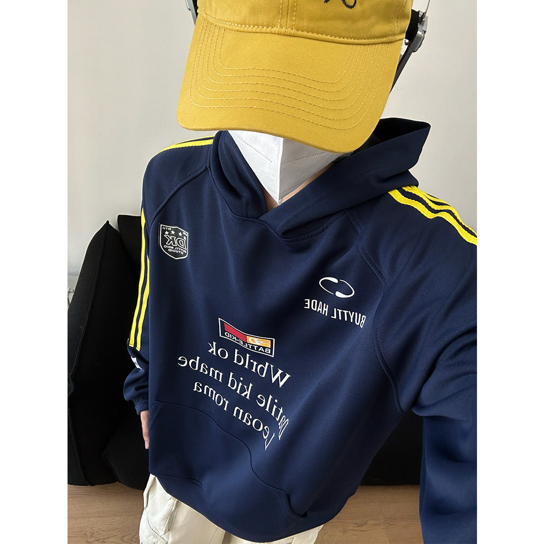 Unisex Urbaner Kapuzenpullover mit kreativen Grafiken Shop Nory