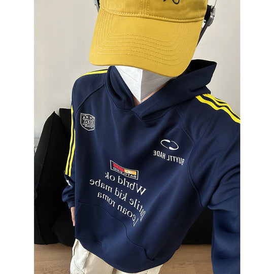 Unisex Urbaner Kapuzenpullover mit kreativen Grafiken Shop Nory