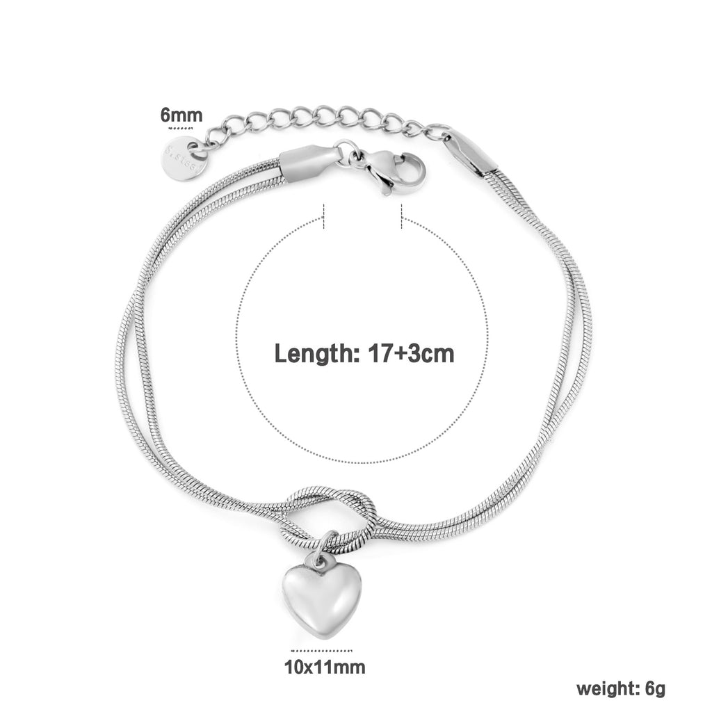 Damen Armband mit gravierten Anhängern und verstellbarem Verschluss Shop Nory