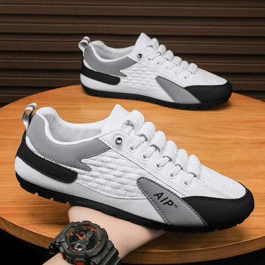 Herren Gewebter Low-Top Sneaker mit leichter Profilsohle und Panel-Details Shop Nory
