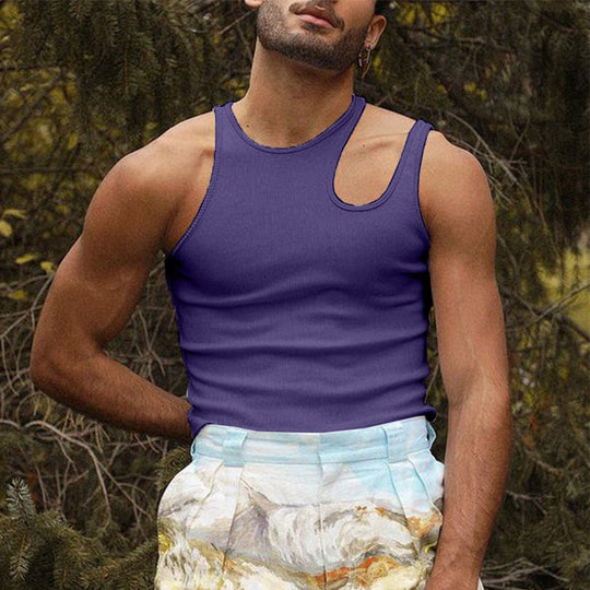 Herren ärmelloses Sporttop mit modernem Design