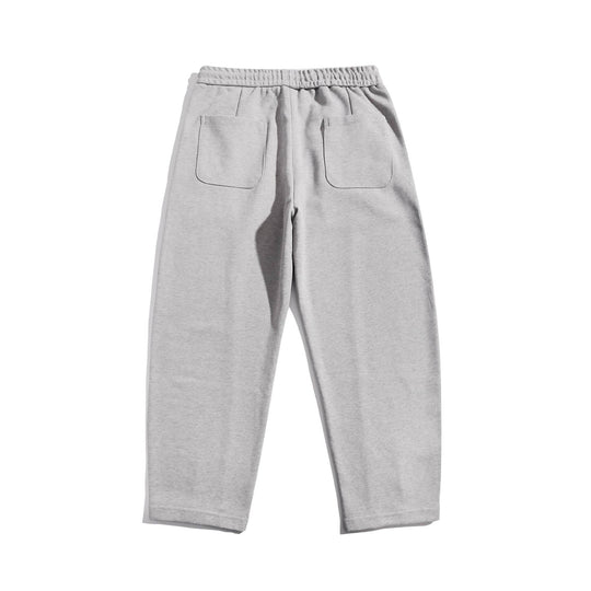 Damen Cropped-Joggerhose mit Ziernähten, hohem Elastikbund und Eingrifftaschen Shop Nory