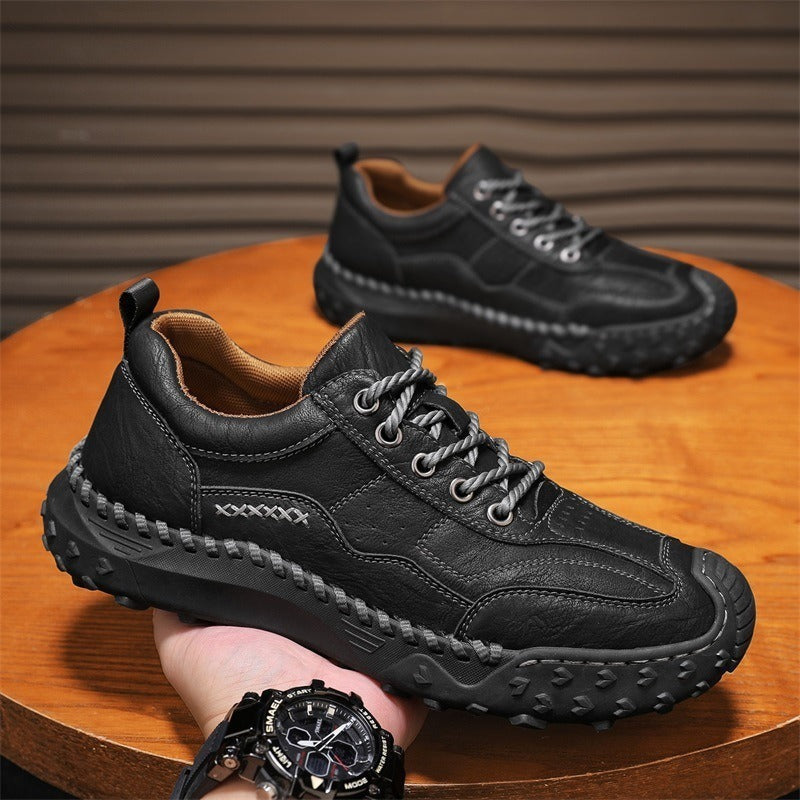Herren robuste und vielseitige Freizeitschuhe mit griffiger Profilsohle Shopnory