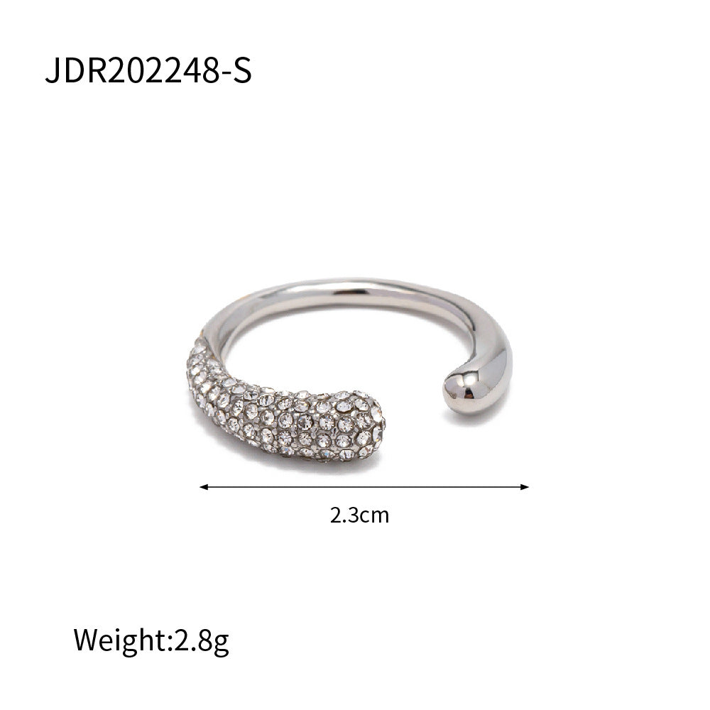 Damen Glitzernder Ring mit elegantem Design Shop Nory