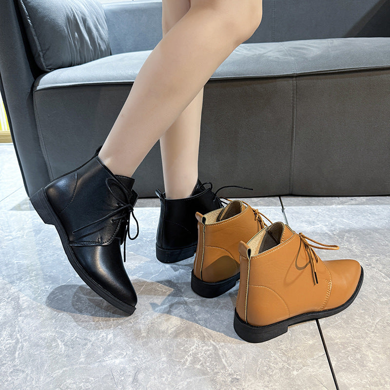 Damen elegante Stiefeletten mit spitzem Zehenbereich und hochwertigem