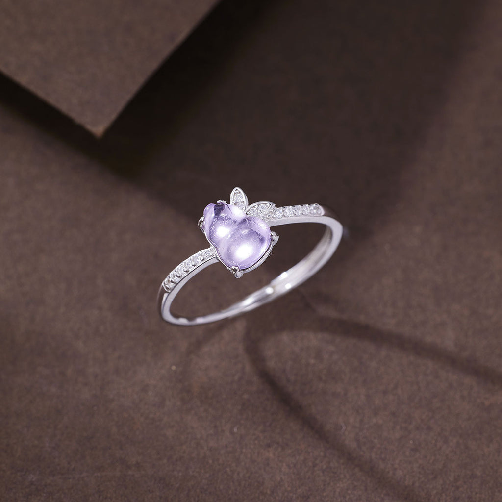Damen Ring mit kunstvollem Blumenmuster und funkelnden Zirkonia Shop Nory