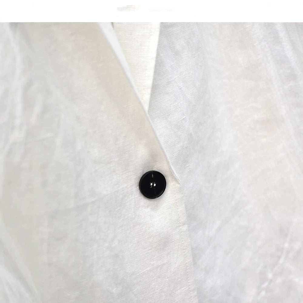 Damen Eleganter und lässiger Leinenblazer Shop Nory