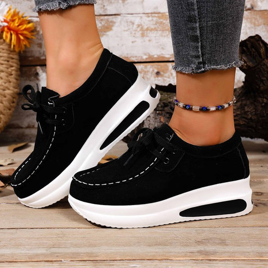 Damen Keil-Sneaker im Mokassin-Stil mit dämpfender Luftkissen-Plateausohle Shop Nory