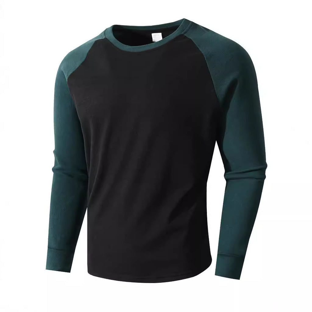Herren Sportliches Langarmshirt mit Raglanärmeln