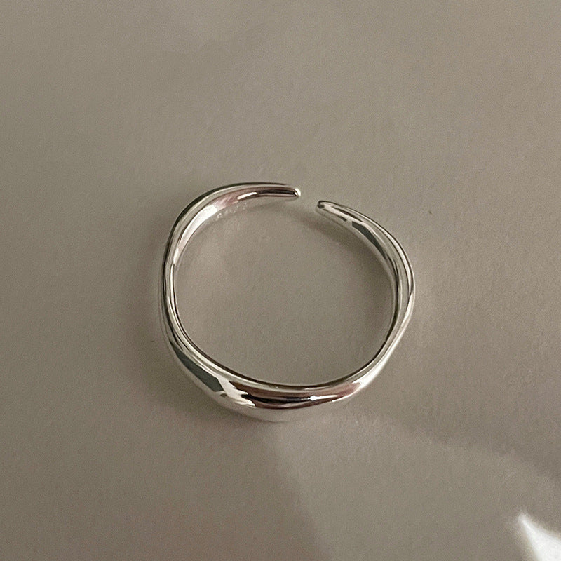 Damen Offener Ring mit geschwungenem Design Shop Nory