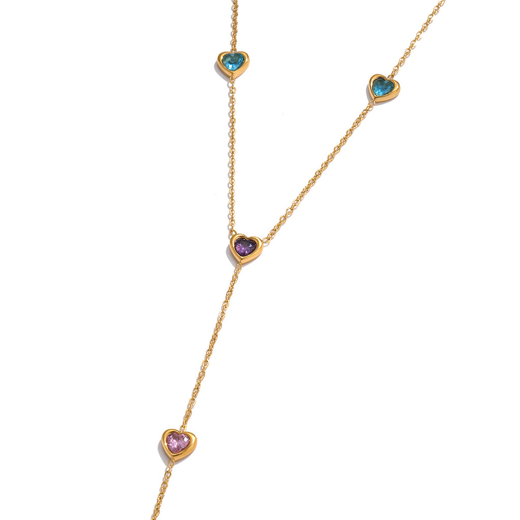 Damen Halskette mit eleganten Perlenakzenten Shop Nory