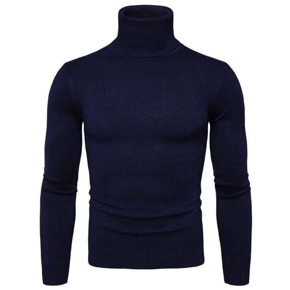 Herren Rollkragenpullover aus hochwertiger Baumwolle