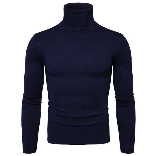 Herren Rollkragenpullover aus hochwertiger Baumwolle