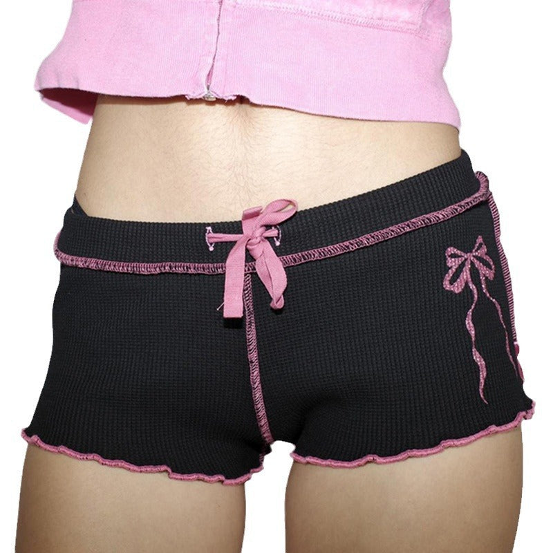 Damen Sportliche Shorts mit flexiblem Bund und atmungsaktivem Material