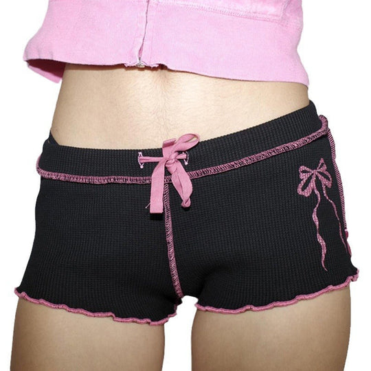Damen Sportliche Shorts mit flexiblem Bund und atmungsaktivem Material