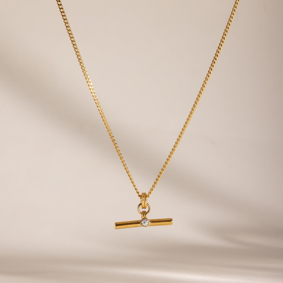 Damen Edelstahl Halskette mit verstellbarem Design und wasserfesten Eigenschaften Shop Nory
