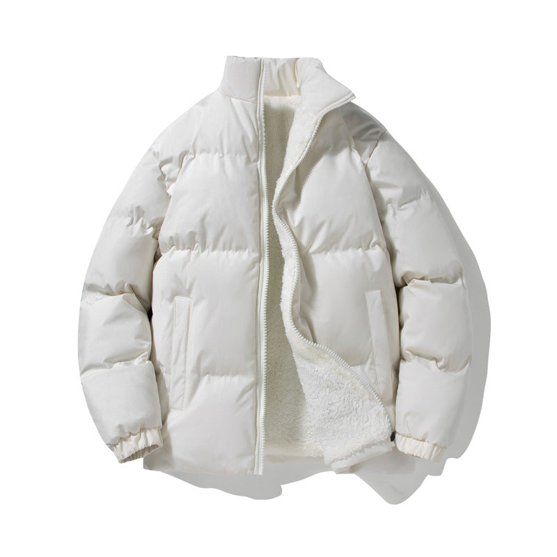 Herren Thermo‑Steppjacke mit Sherpa‑Fleece‑Innenfutter, Stehkragen und verdecktem Reißverschluss Shop Nory