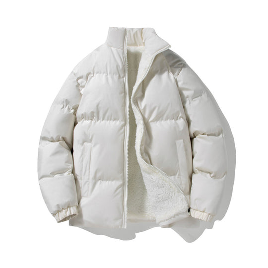 Herren Thermo‑Steppjacke mit Sherpa‑Fleece‑Innenfutter, Stehkragen und verdecktem Reißverschluss Shop Nory