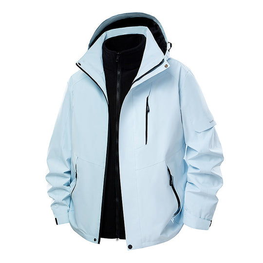 Herren Multifunktionale Winterjacke mit abnehmbarer Kapuze Shop Nory