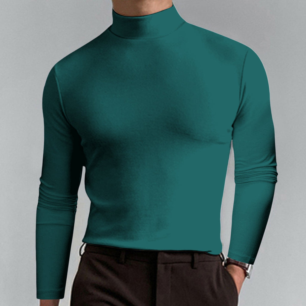 Herren Hochwertiger Rollkragenpullover ShopNory