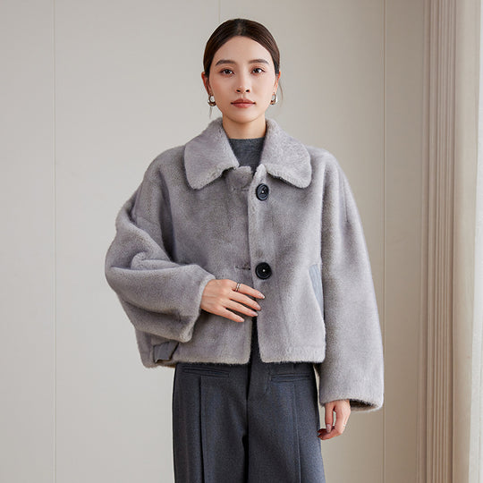 Damen Fleecejacke mit Kragen Shop Nory