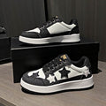 Damen Sportliche Sneakers mit modischen Sternen-Applikationen Shopnory