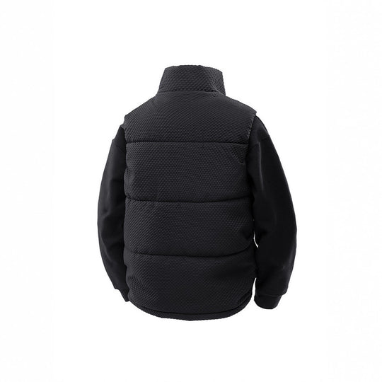Herren Gepolsterte Steppweste mit Utility-Taschen und hohem Kragen Shop Nory