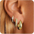 Damen Ohrschmuck Set mit funkelnden Elementen Shop Nory