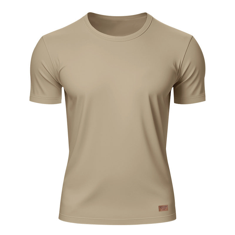 Herren Sport-T-Shirt aus atmungsaktivem Material mit feuchtigkeitsregulierendem Effekt