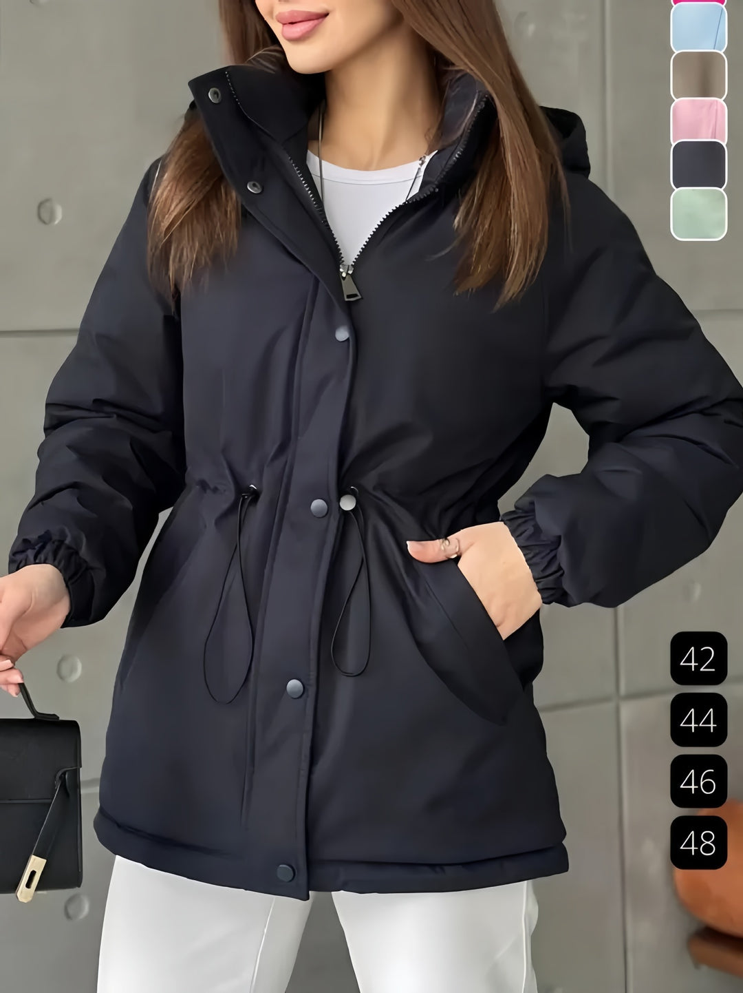 Damen Funktionsjacke mit verstellbarem Bund