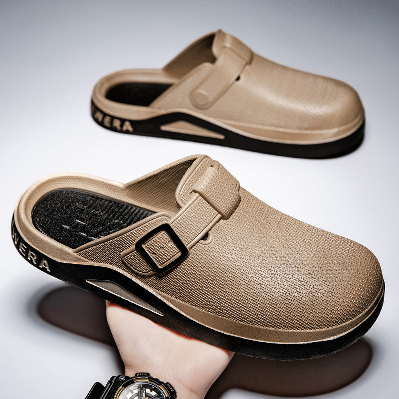Herren Moderne Freizeit-Clogs mit strukturierter Oberfläche und anatomischer Dämpfungssohle Shop Nory