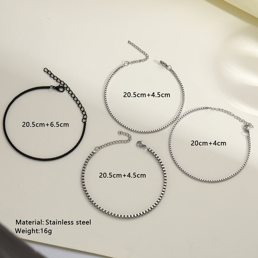 Herren-Armband-Set mit eleganten und strukturierten Designs Shop Nory