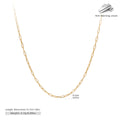 Damen Kette aus hochwertigem 925 Sterling Silber mit modernem Glieder-Design Shop Nory