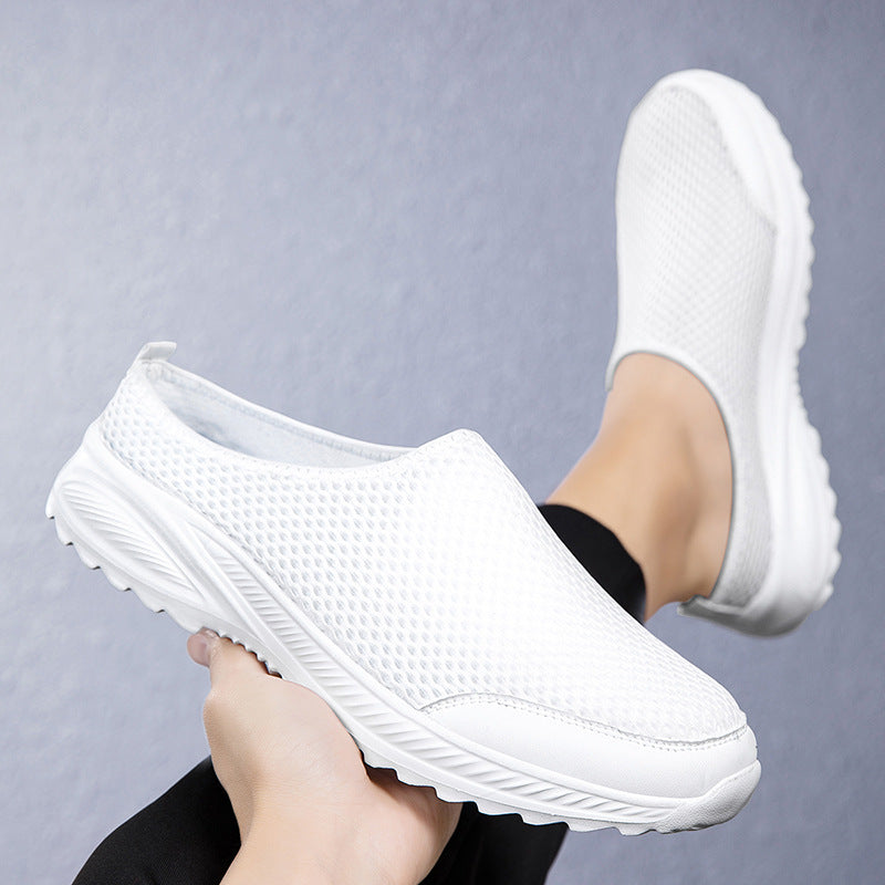 Unisex nan atmungsaktiver Mesh-Mule mit griffiger Flexlaufsohle und gepolstertem Komfortfußbett