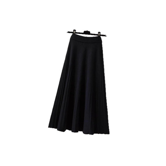 Damen Plissierter Wickelrock Shop Nory