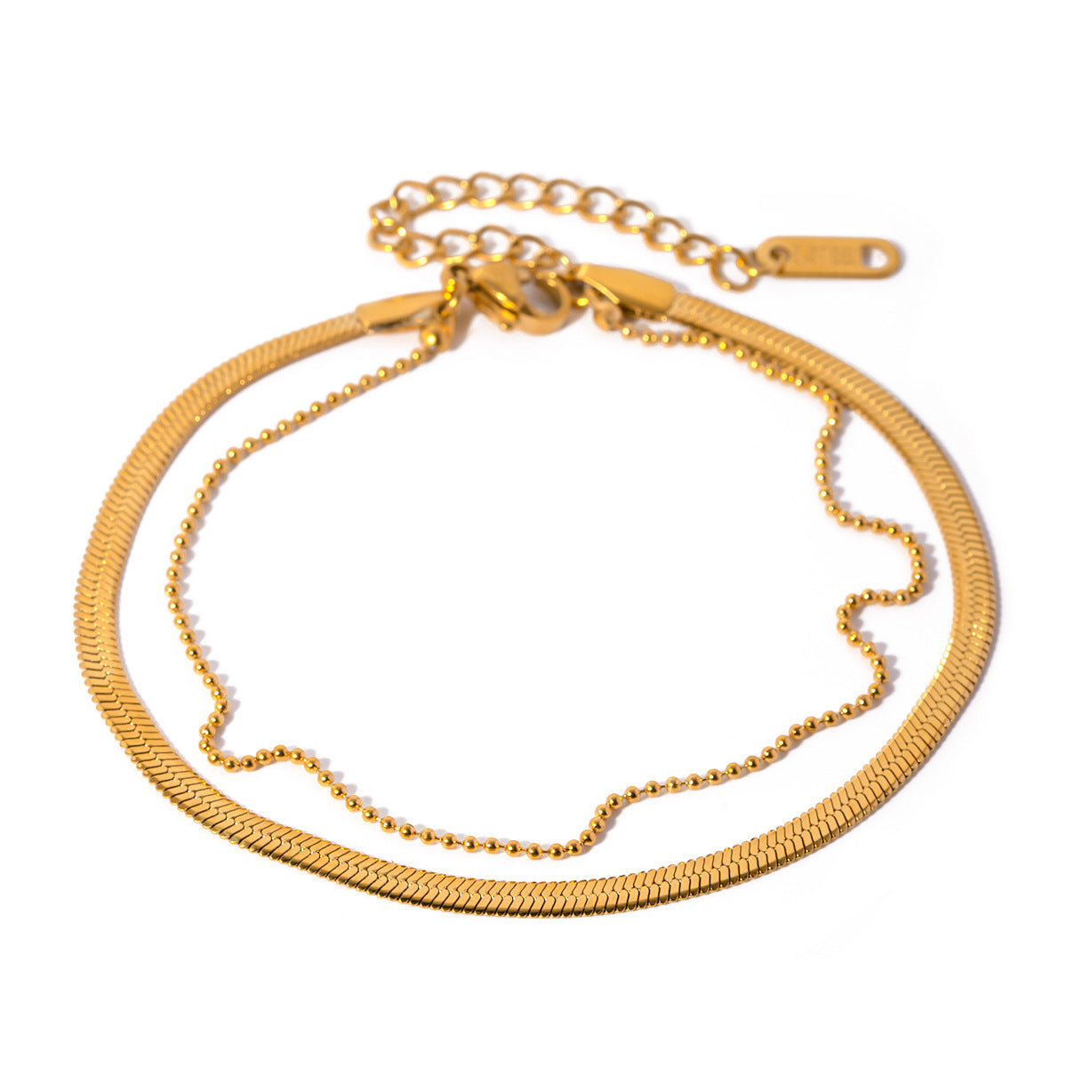 Damen Armband mit eleganten Perlenakzenten und hypoallergenem Edelstahl Shop Nory