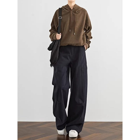 Damen Lässiger Strickpullover mit weitem Schnitt Shop Nory