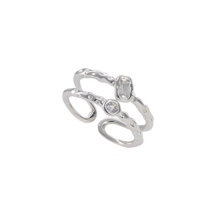Damen Eleganter und stilvoller Ring mit gedrehtem Design Shop Nory