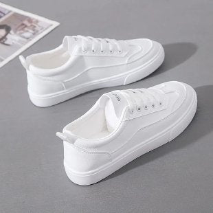 Damen Minimalistische Plateausneaker aus Textil mit gepolstertem Schaft und profilierter Gummisohle Shop Nory