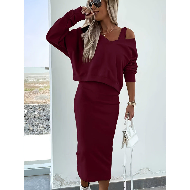 Damen Kurzarm-Overall mit Rüschendetails und Bindegürtel