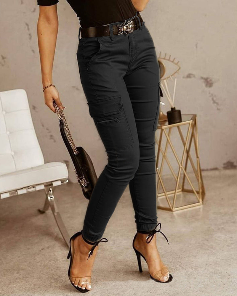Damen Cargo-Hose mit praktischen Taschen und modernem Schnitt