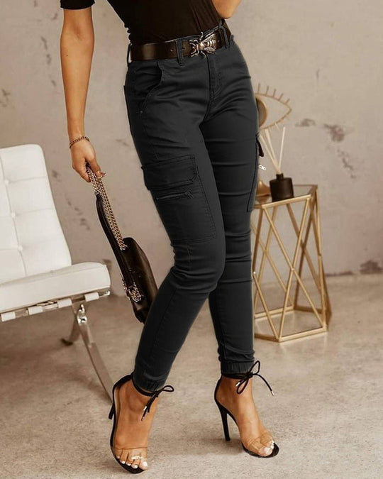 Damen Cargo-Hose mit praktischen Taschen und modernem Schnitt