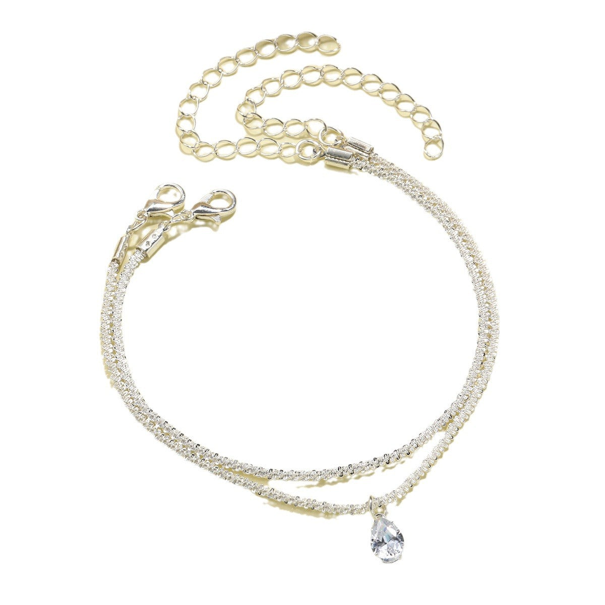 Damen Armreif-Set mit funkelnden Kristallen und zarten Gliederdesigns Shop Nory