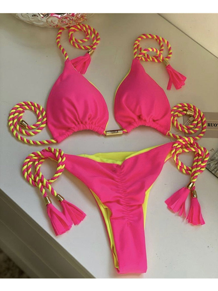 Sexy Dreieckstasche Bikini
