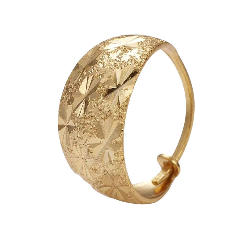 Damen eleganter Kristallring mit funkelndem Design Shop Nory